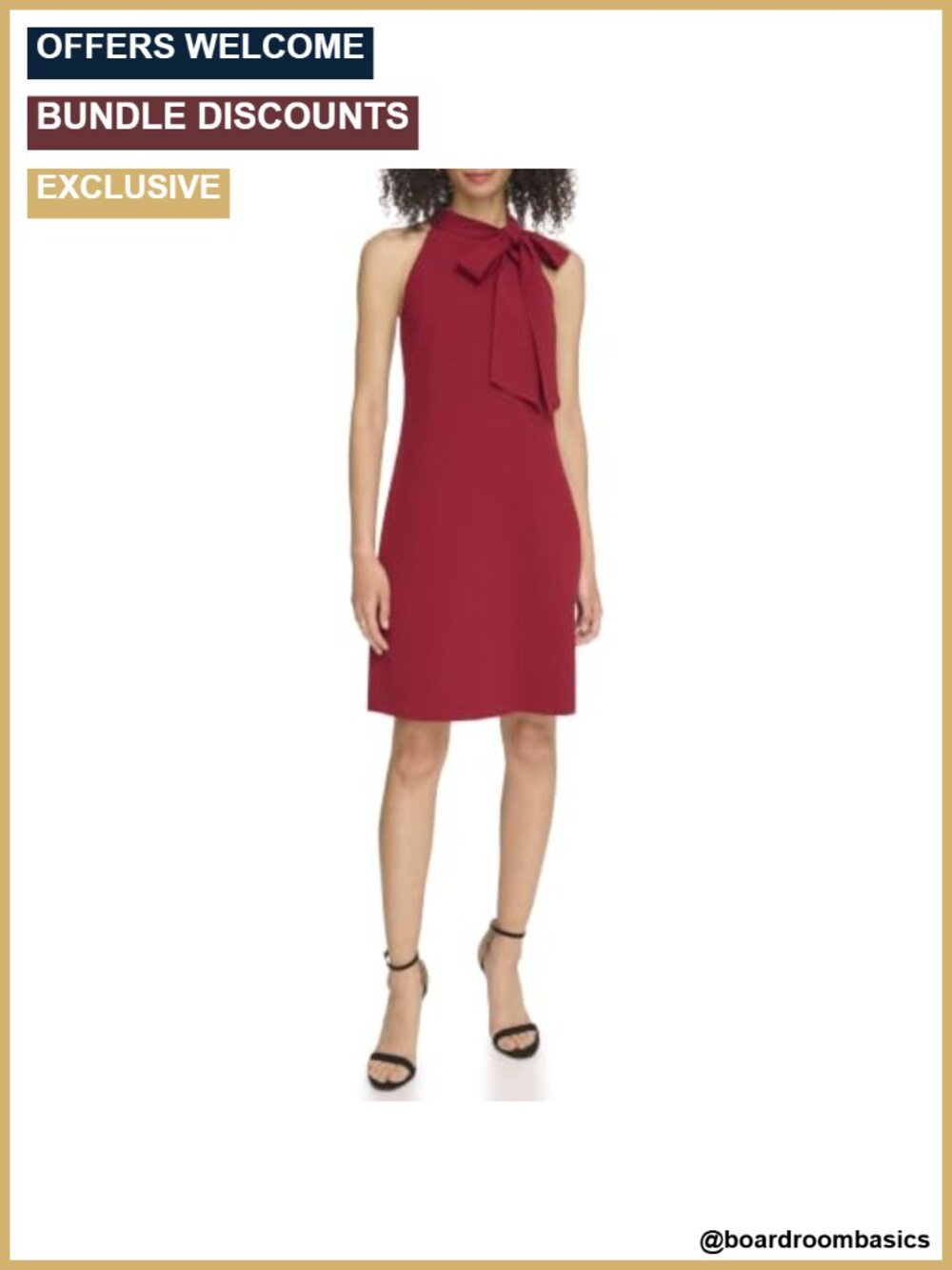 Halter Mini Dress Casual Year-Round Layering Travel Wardrobe Essential